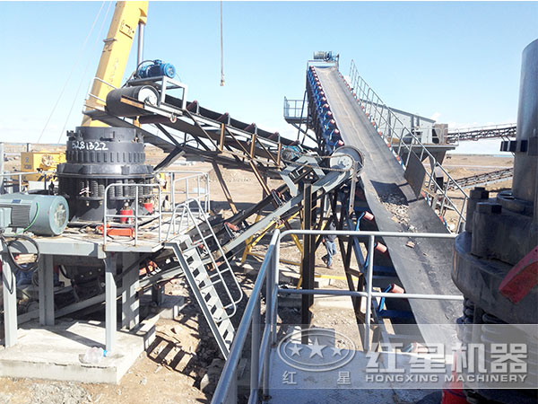 花崗巖生產現(xiàn)場實拍